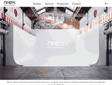 Tablet Screenshot of circustudios.com